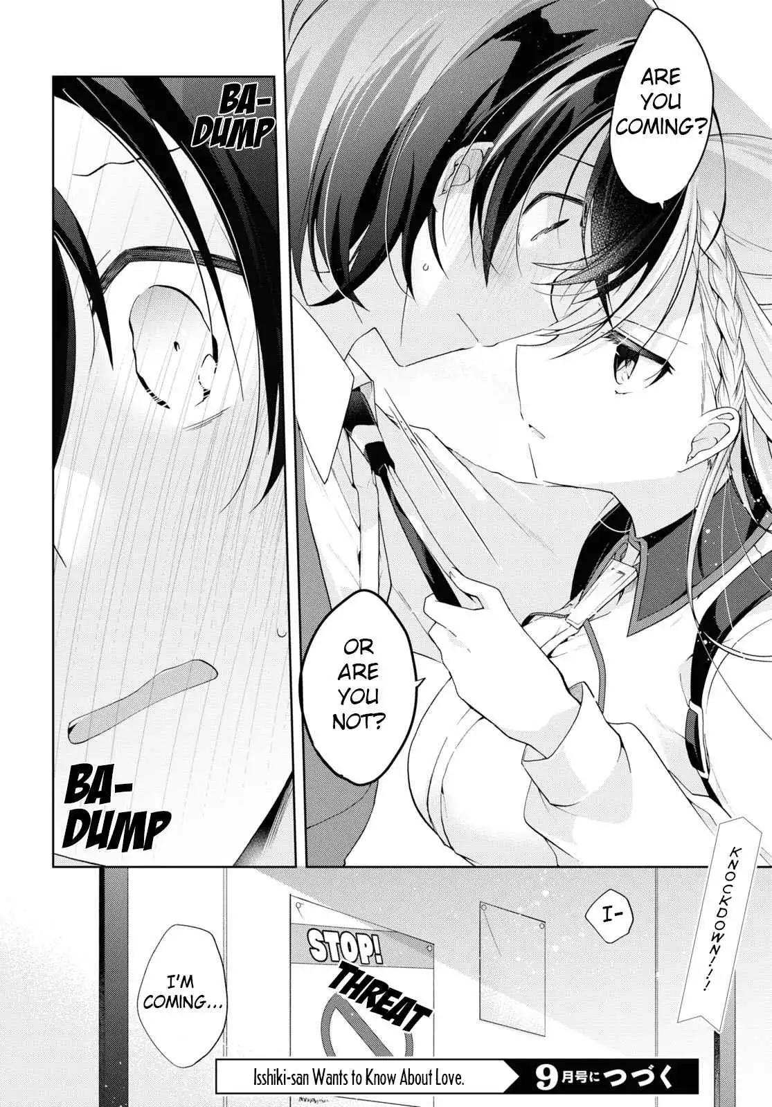 Isshiki-san wa Koi wo shiritai Chapter 12 21